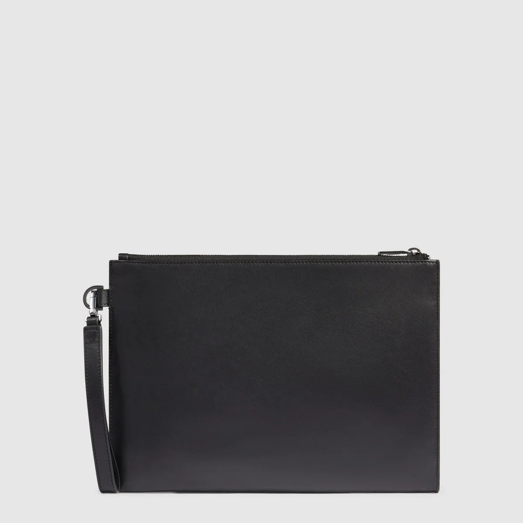 Pochette uomo porta iPad Pro 11" Nero - Qshops (Piquadro)