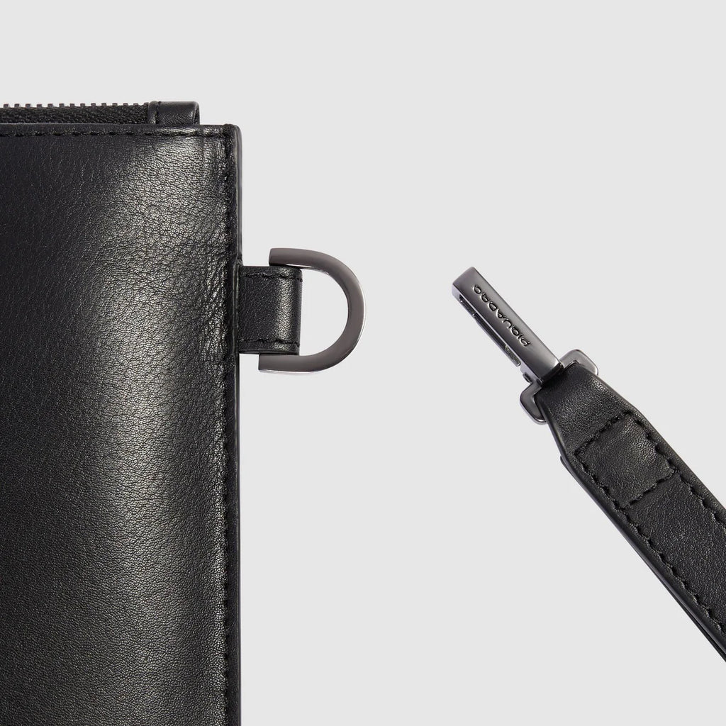 Pochette uomo porta iPad Pro 11" Nero - Qshops (Piquadro)