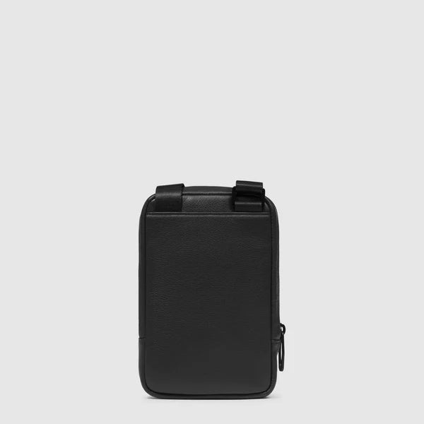 Porta telefono da collo Nero - Qshops (Piquadro)