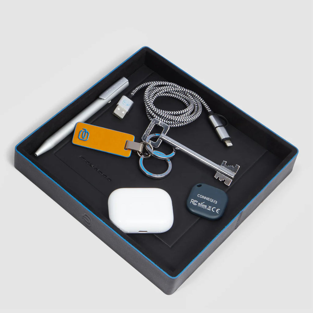 Svuota tasche in pelle Nero - Qshops (Piquadro)