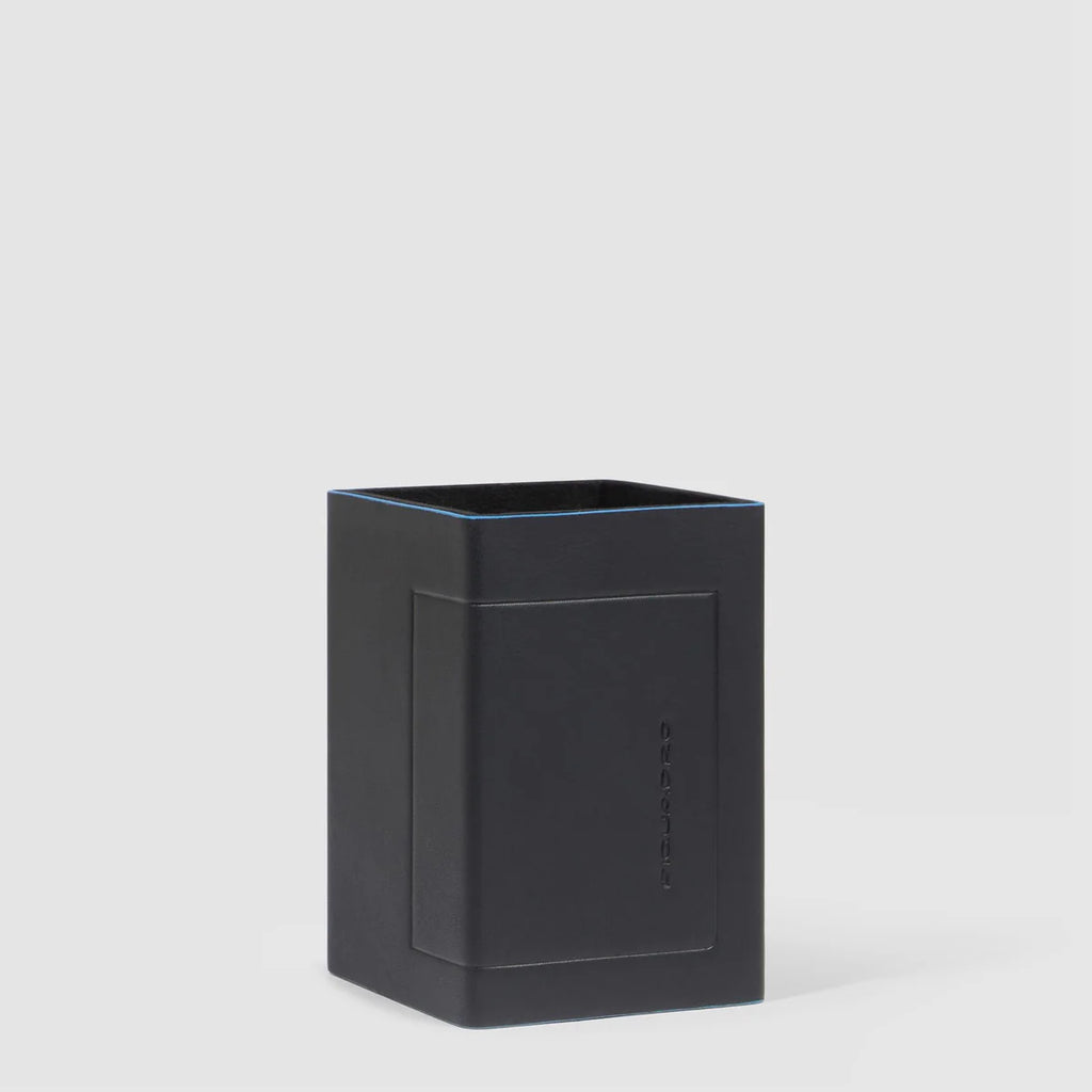 Porta penne in pelle Nero - Qshops (Piquadro)