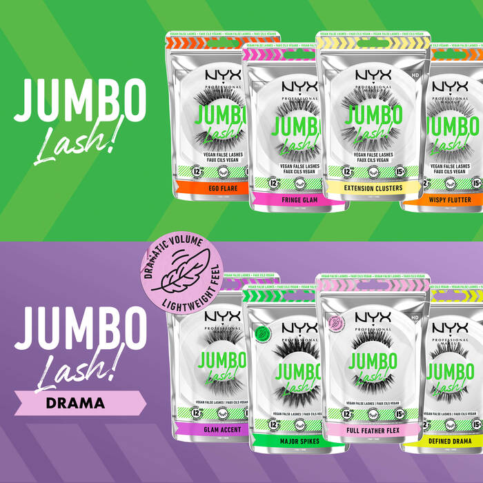 Ciglia Finte Jumbo Lash - Qshops (NYX)