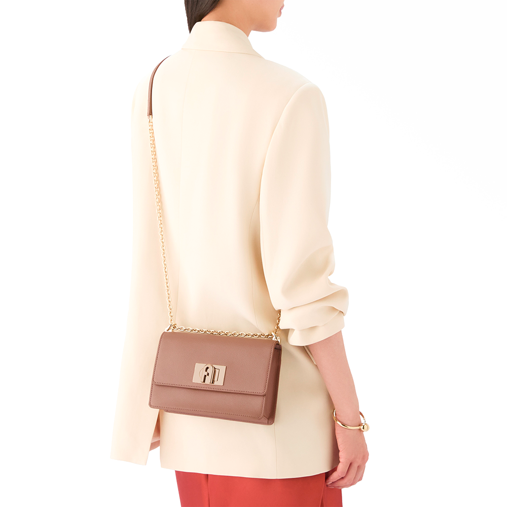 Furla 1927 Borsa A Tracolla MINI Greige - Qshops (Furla)