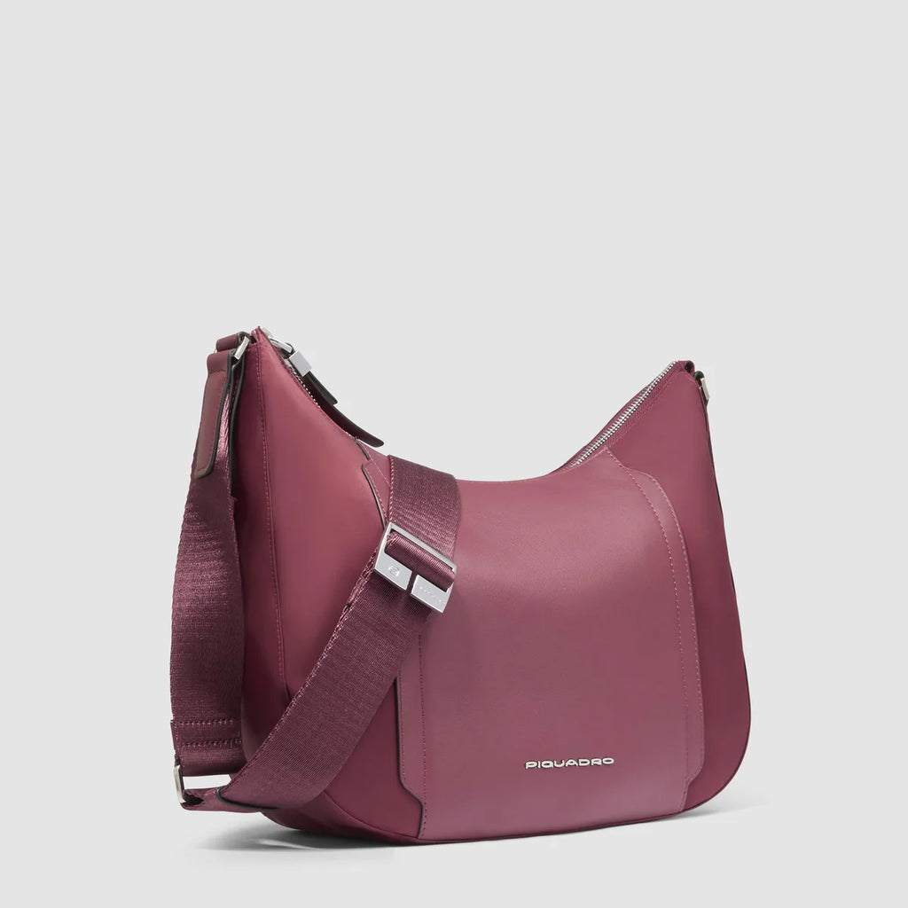 Borsa tracolla donna per iPad mini Bordeaux - Qshops (Piquadro)