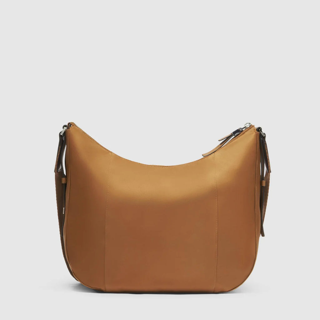 Borsa tracolla donna per iPad mini Cuoio - Qshops (Piquadro)