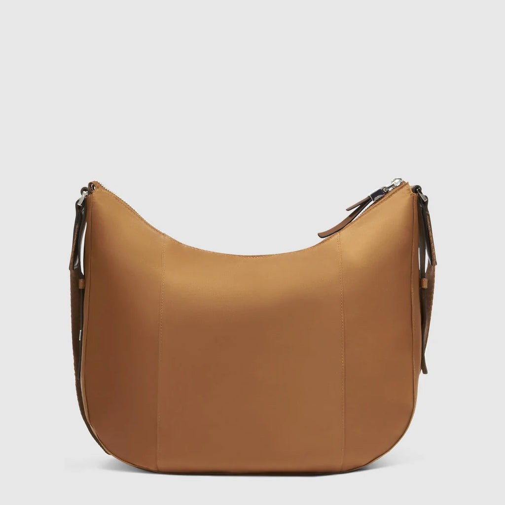 Borsa tracolla donna per iPad Cuoio - Qshops (Piquadro)