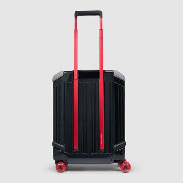 Trolley da cabina rigido 4 ruote Piquadro x Ducati Nero - Qshops (Piquadro)