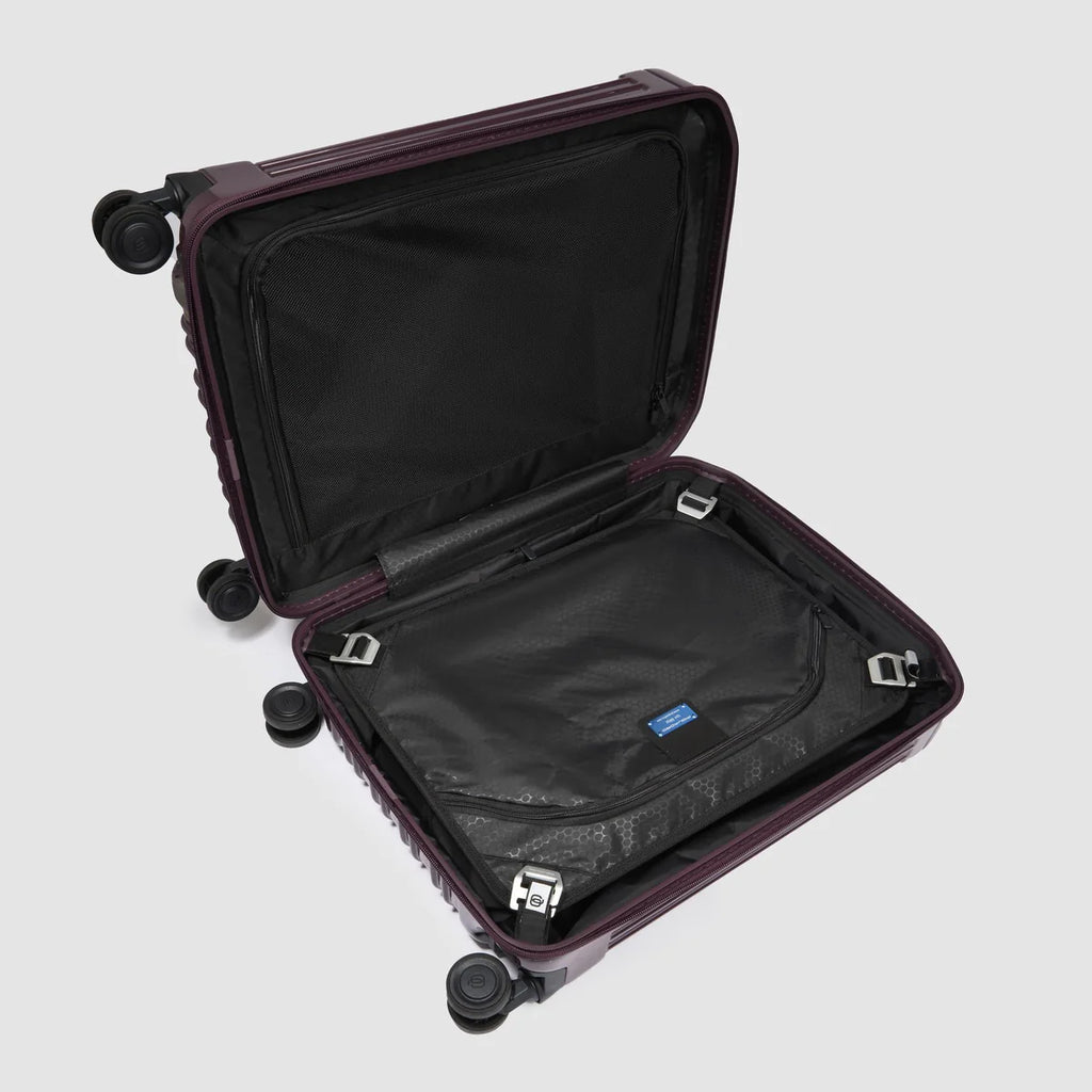 Trolley da cabina rigido a 4 ruote Bordeaux - Qshops (Piquadro)