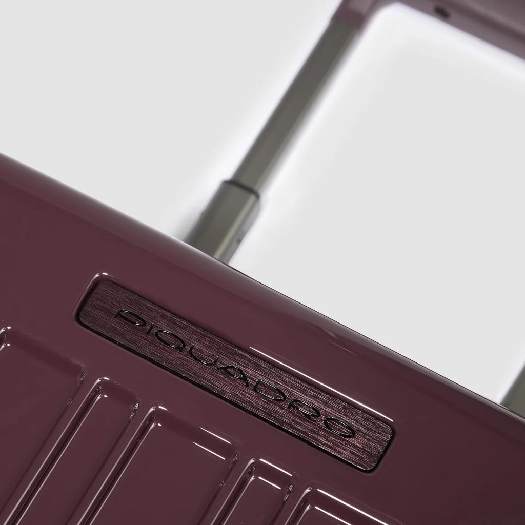 Trolley da cabina rigido a 4 ruote Bordeaux - Qshops (Piquadro)