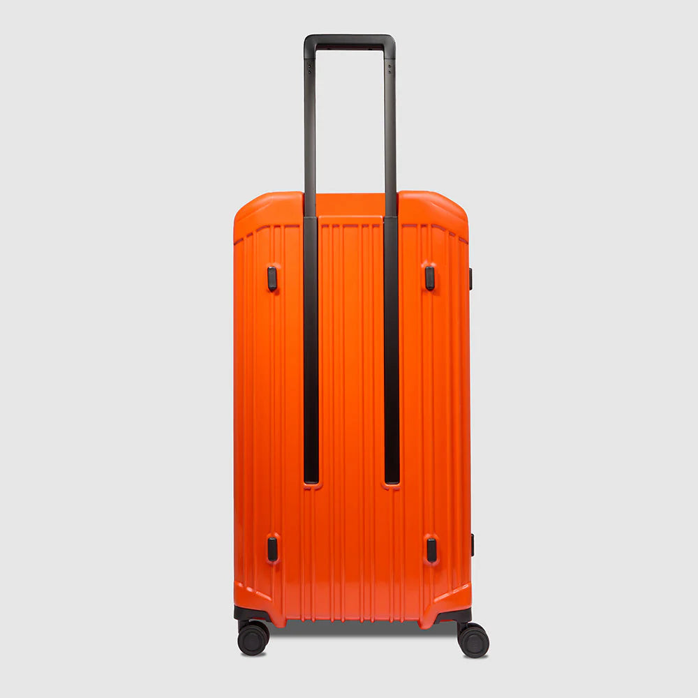 Trolley rigido a 4 ruote modello trunk Arancione - Qshops (Piquadro)