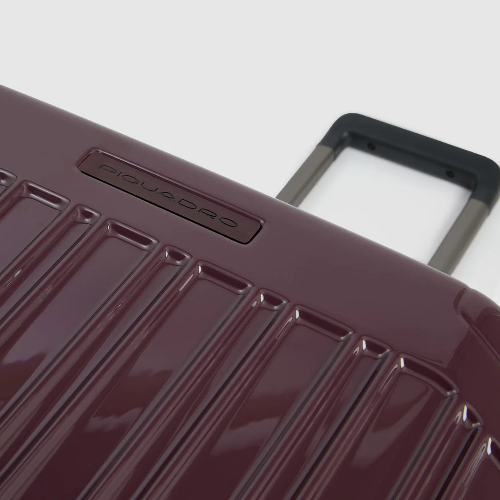 Trolley grande rigido espandibile a 4 ruote Bordeaux - Qshops (Piquadro)