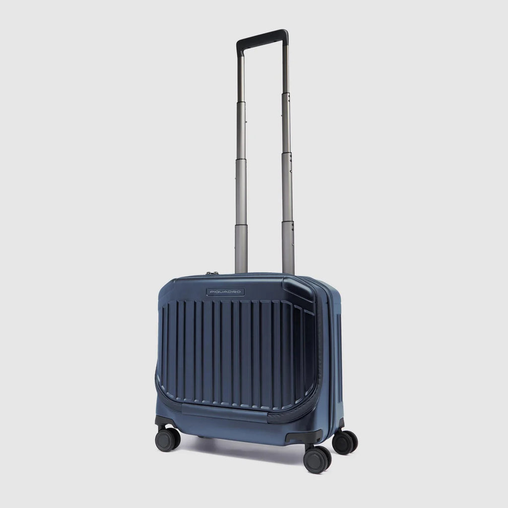 Trolley pilota con porta pc 15.6" Blu - Qshops (Piquadro)