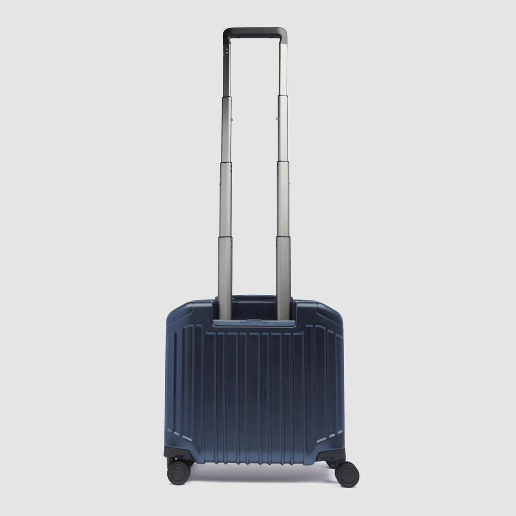 Trolley pilota con porta pc 15.6" Blu - Qshops (Piquadro)