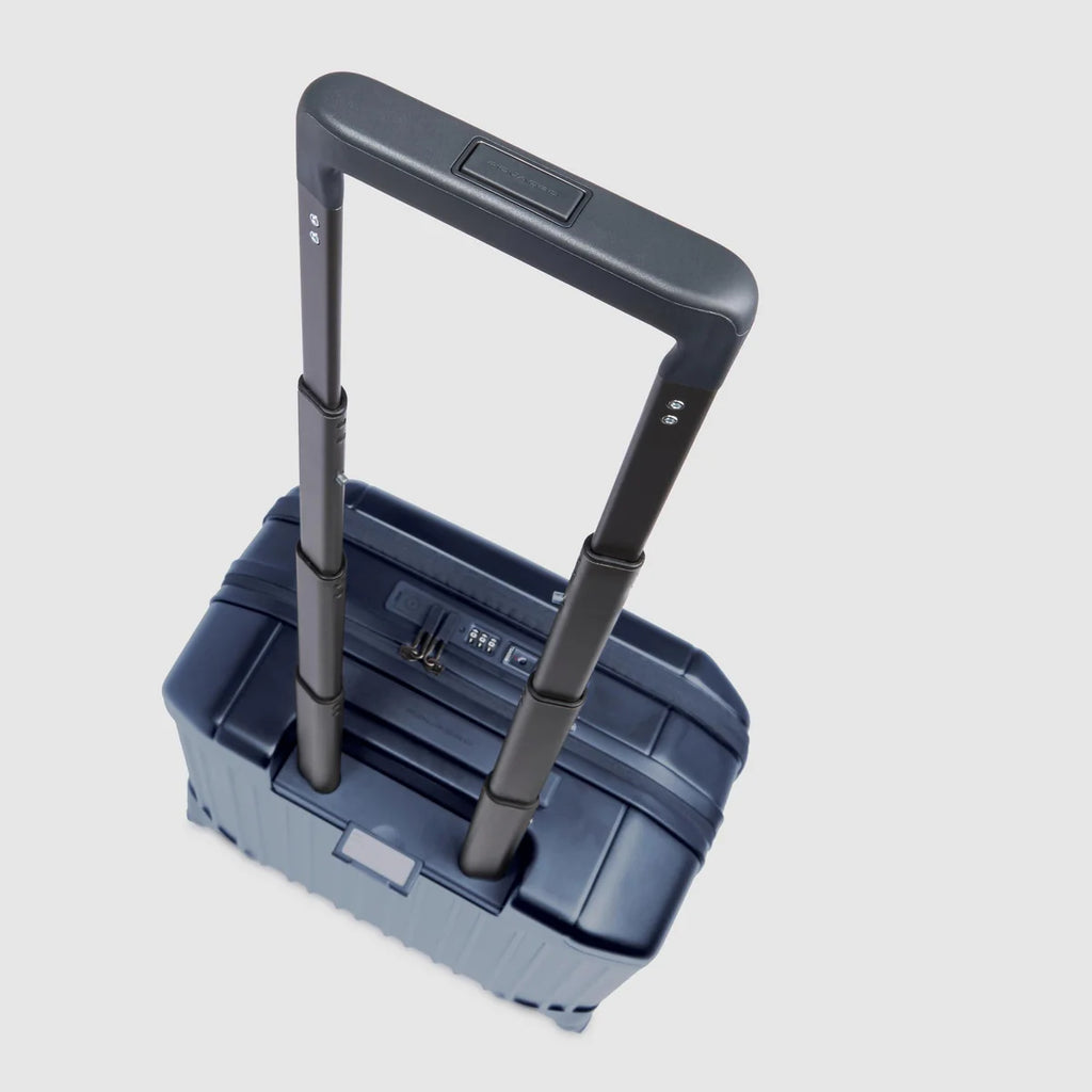 Trolley pilota con porta pc 15.6" Blu - Qshops (Piquadro)
