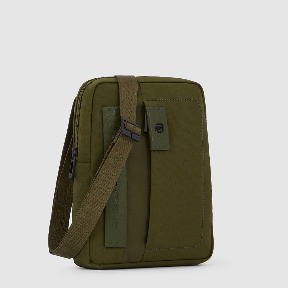 Borsello porta iPad crossbody bag Verde - Qshops (Piquadro)
