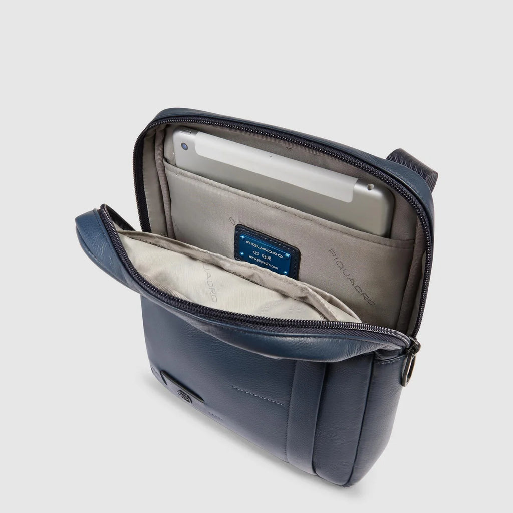 Borsello uomo porta iPad Blu - Qshops (Piquadro)