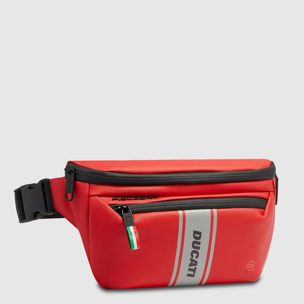 Marsupio uomo "Piquadro x Ducati" Rosso - Qshops (Piquadro)