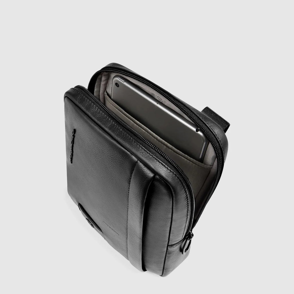 Borsello uomo piccolo Nero - Qshops (Piquadro)