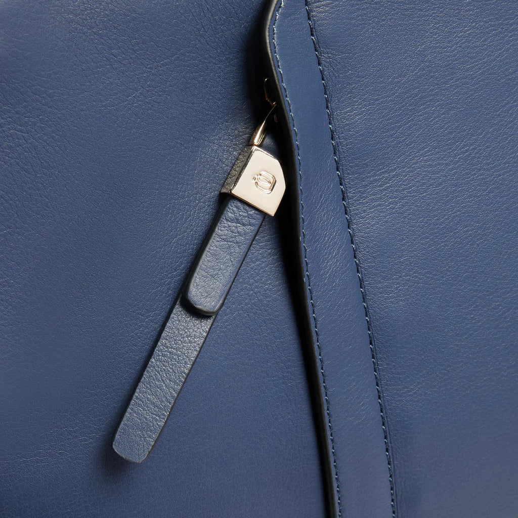 Borsa da lavoro donna porta pc 15.6" Blu Mare - Qshops (Piquadro)