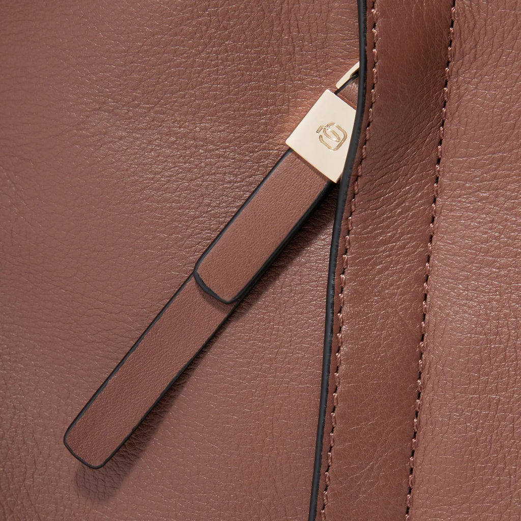 Borsa da lavoro donna porta pc 15.6" Marrone - Qshops (Piquadro)