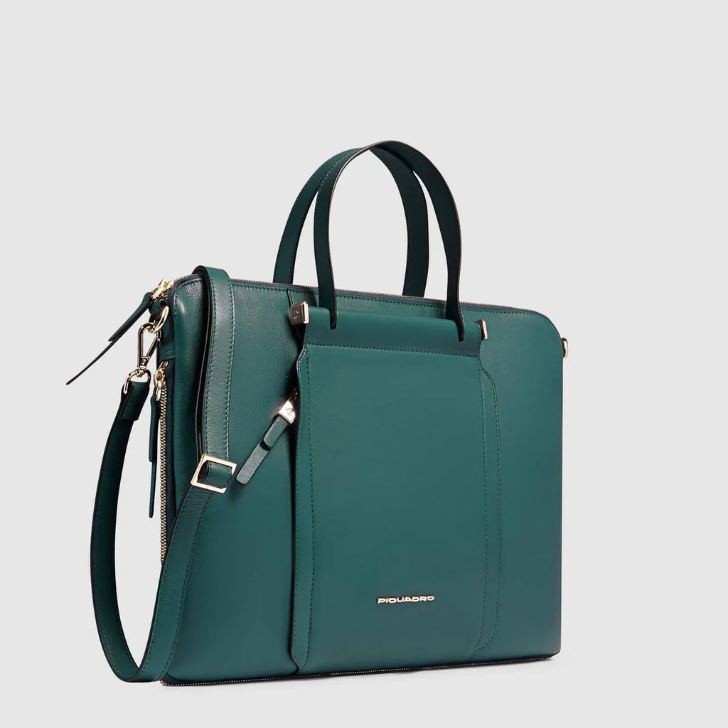 Borsa da lavoro donna porta pc 15.6" Ottanio Avio - Qshops (Piquadro)