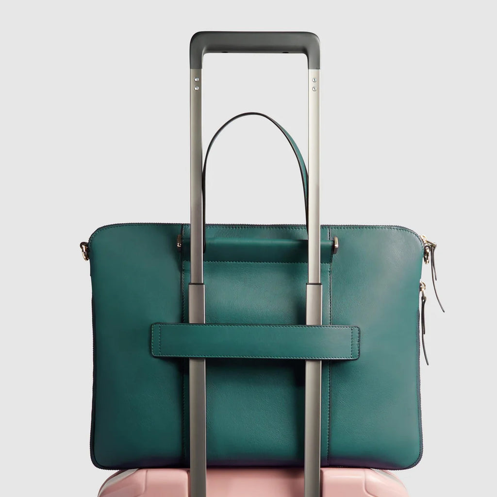 Borsa da lavoro donna porta pc 15.6" Ottanio Avio - Qshops (Piquadro)