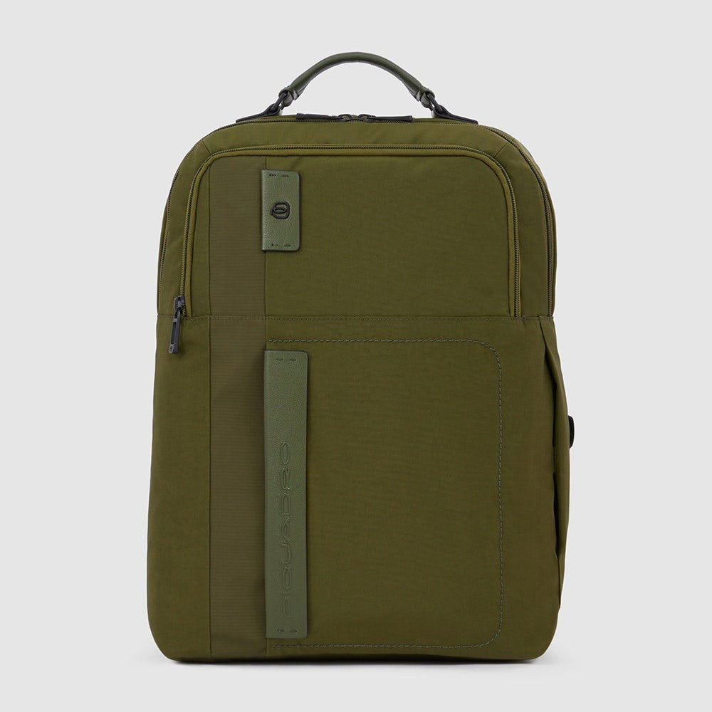Zaino Computer 15,6 fast-check backpack Verde - Qshops (Piquadro)