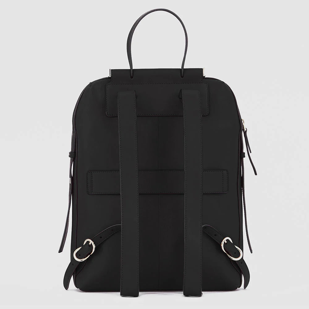 Zaino donna porta pc 14" Nero - Qshops (Piquadro)