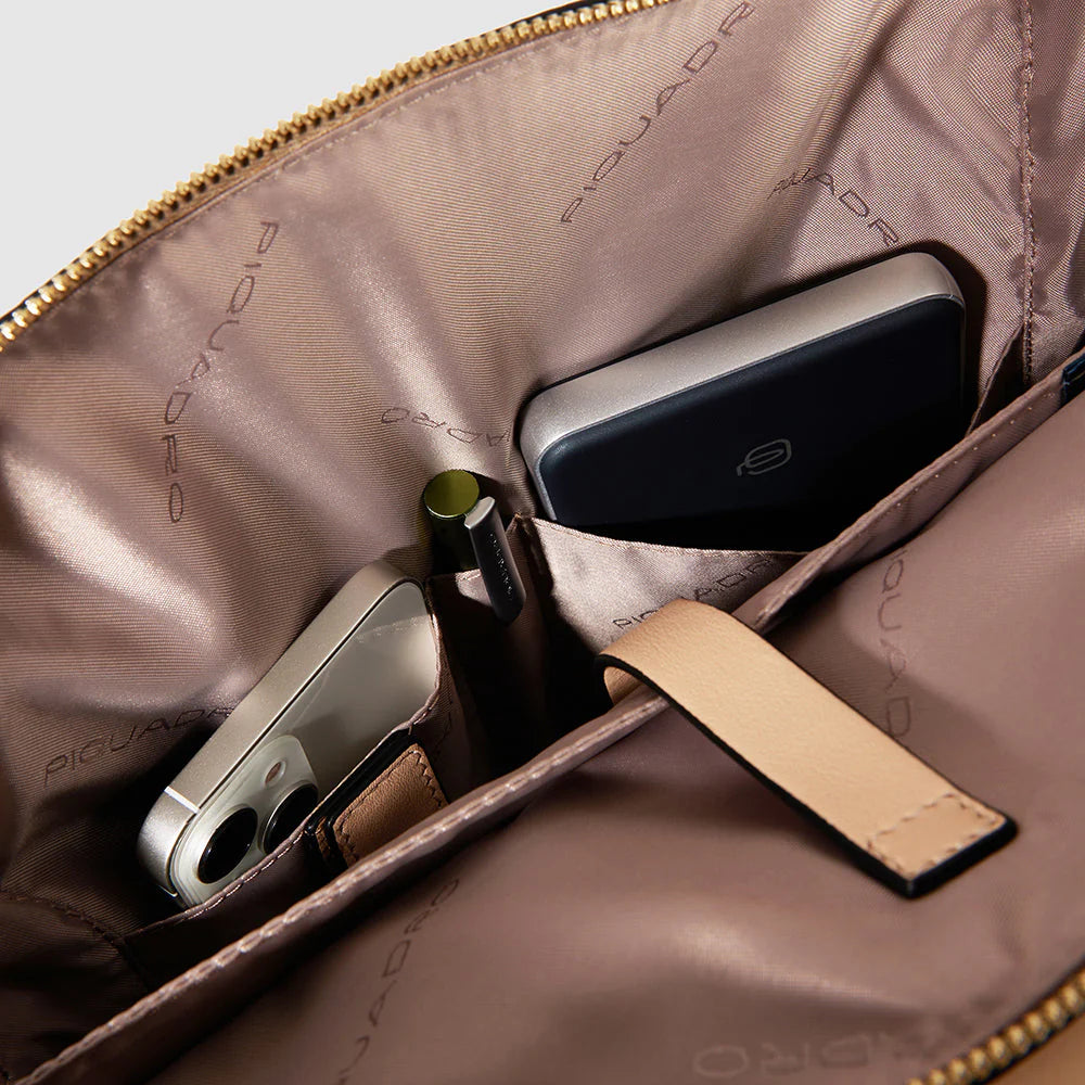 Zaino donna porta pc 14" Nero - Qshops (Piquadro)