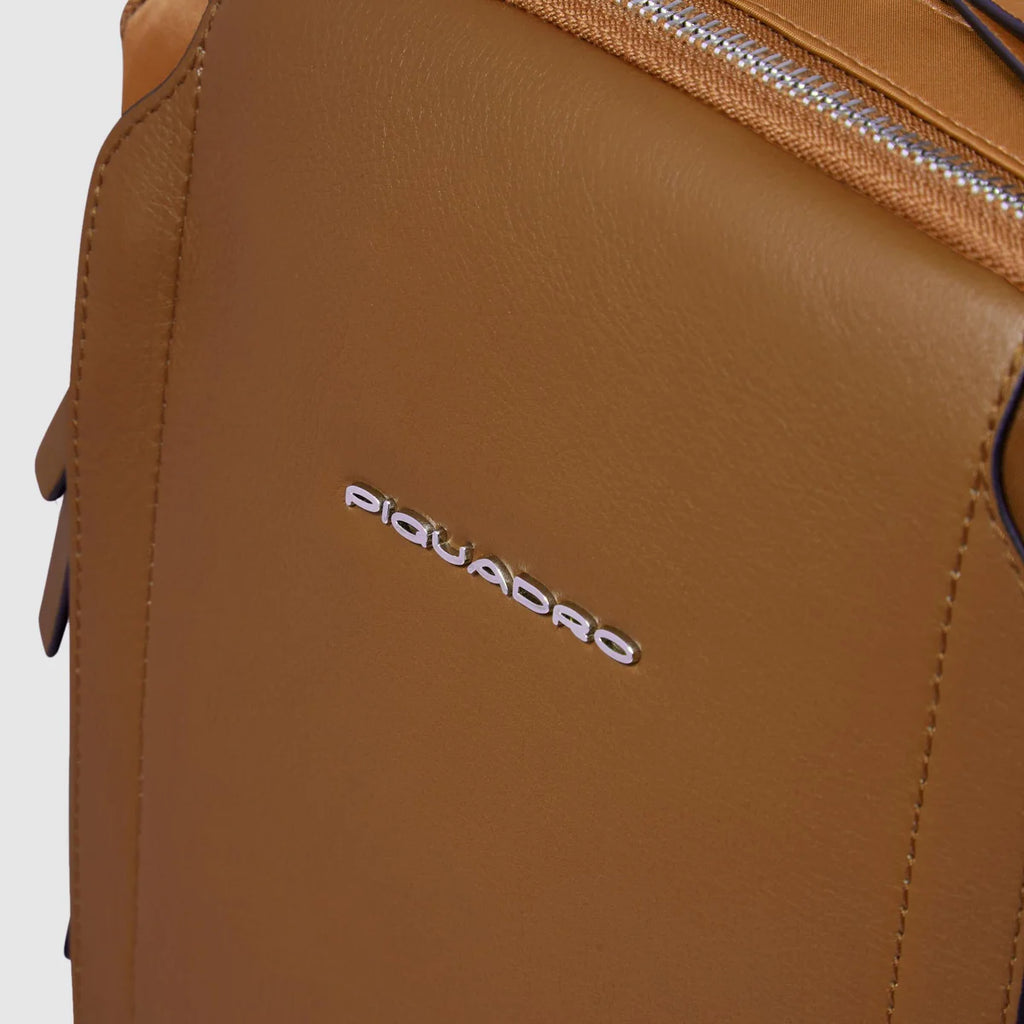Zaino donna porta iPad Cuoio - Qshops (Piquadro)