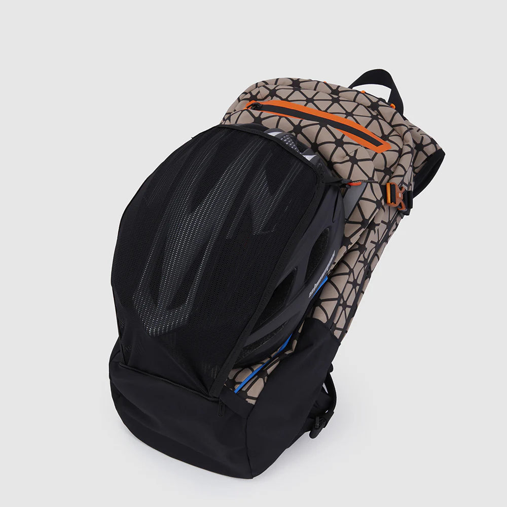 Zaino da biking Hexagon Beige - Qshops (Piquadro)