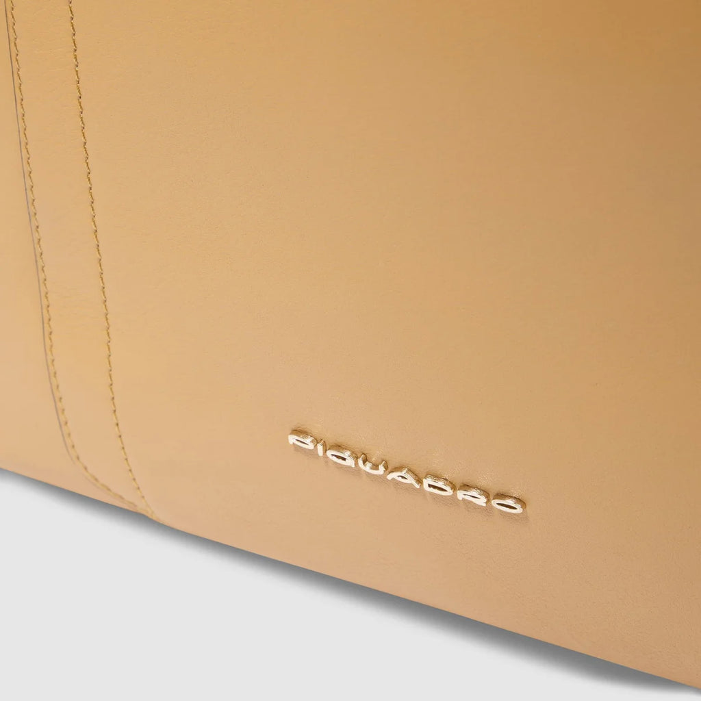 Zaino donna porta pc 15.6 espandibile Giallo Beige - Qshops (Piquadro)