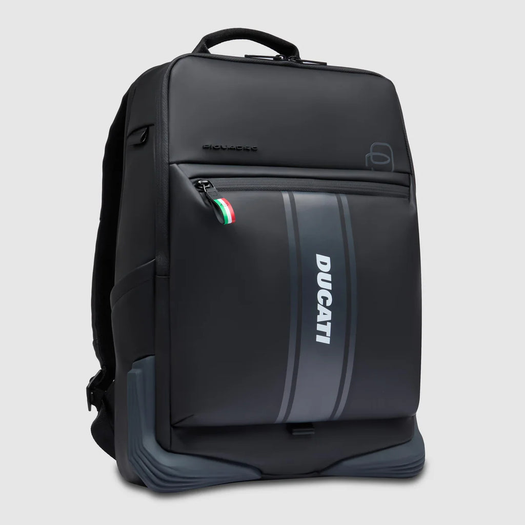 Zaino uomo "Piquadro x Ducati" porta pc 15.6" Nero - Qshops (Piquadro)