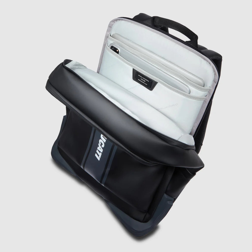 Zaino uomo "Piquadro x Ducati" porta pc 15.6" Nero - Qshops (Piquadro)