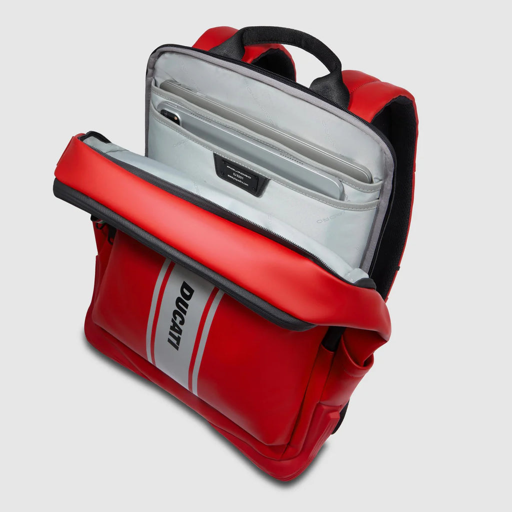 Zaino uomo "Piquadro x Ducati" porta pc 15.6" Rosso - Qshops (Piquadro)