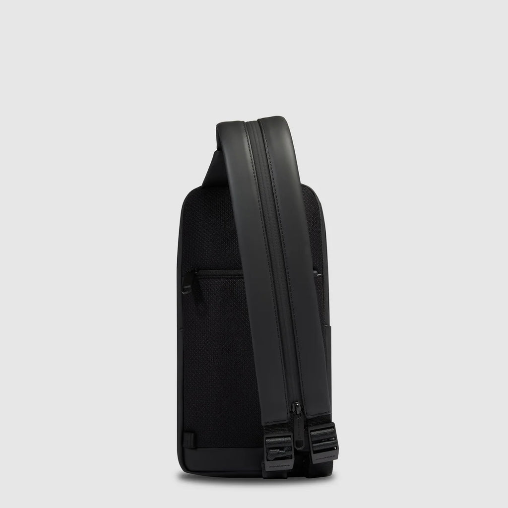 Zaino monospalla uomo "Piquadro x Ducati" Nero - Qshops (Piquadro)