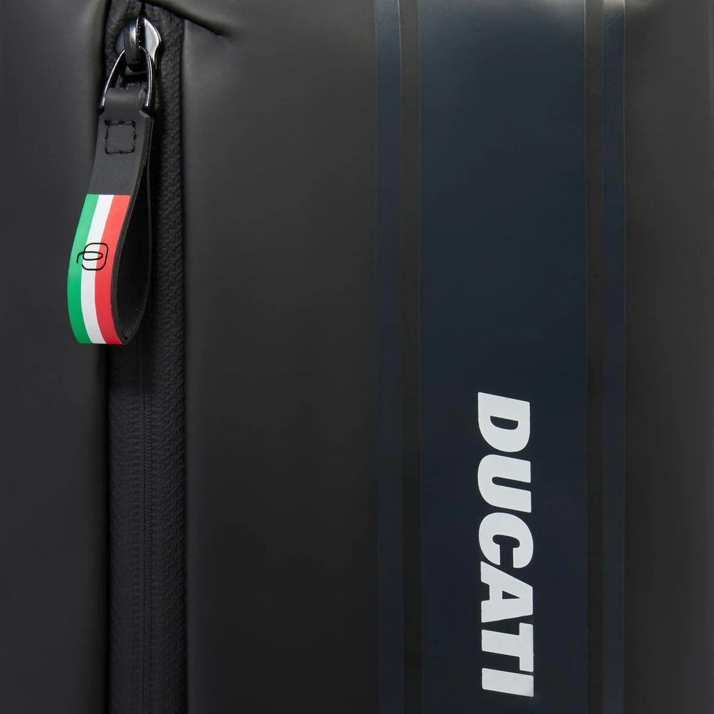 Zaino monospalla uomo "Piquadro x Ducati" Nero - Qshops (Piquadro)