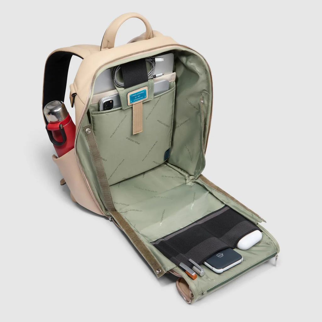 Zaino porta pc 13.3 Beige - Qshops (Piquadro)