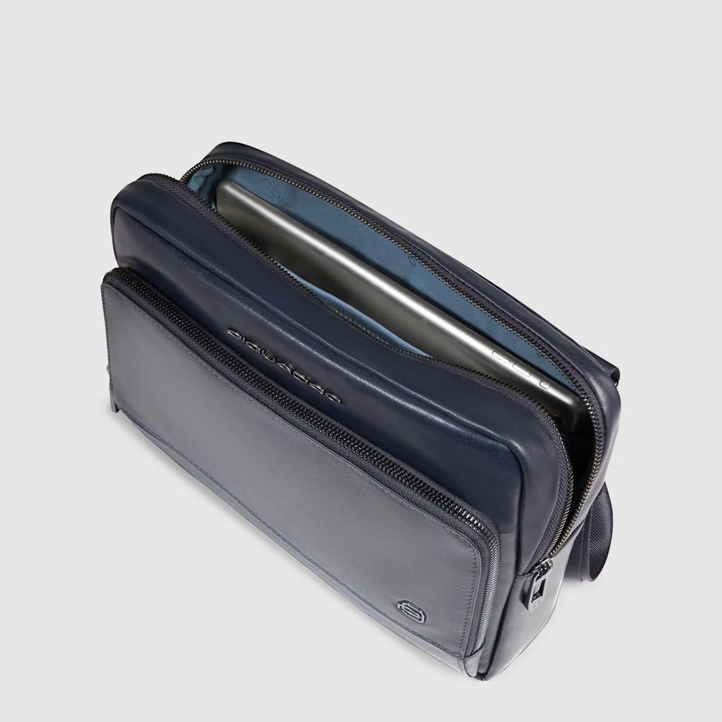 Borsello uomo porta iPad Blu - Qshops (Piquadro)