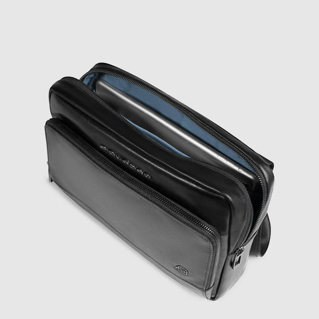 Borsello uomo porta iPad Nero - Qshops (Piquadro)