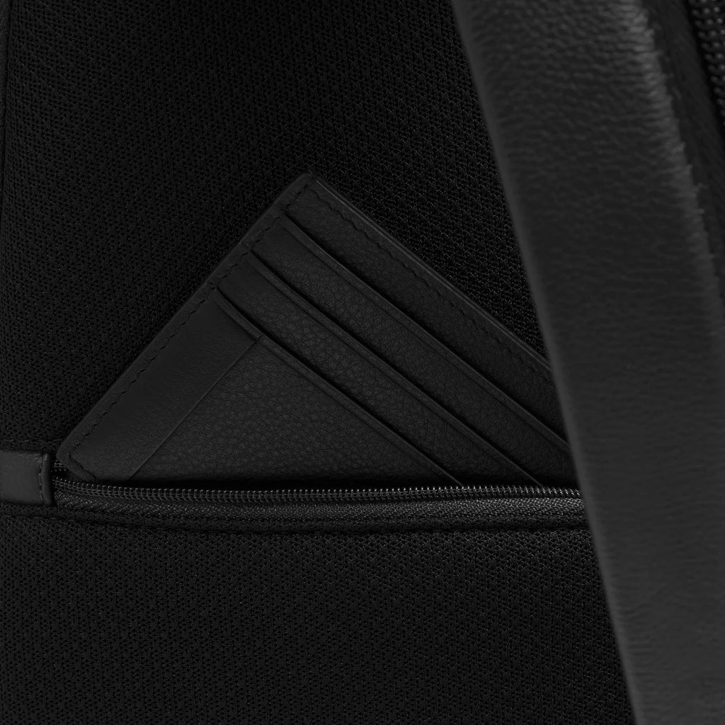 Zaino monospalla uomo porta iPad Nero - Qshops (Piquadro)