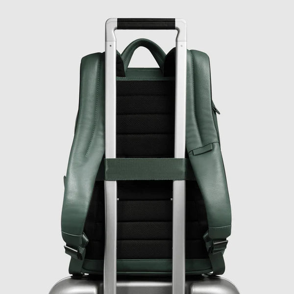 Zaino uomo porta pc 13" Verde - Qshops (Piquadro)