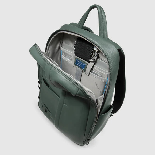 Zaino uomo porta pc 13" Verde - Qshops (Piquadro)