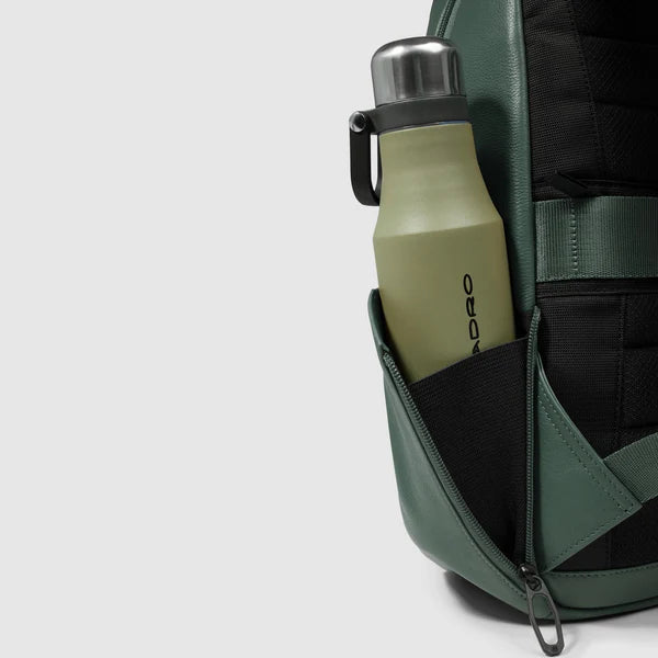 Zaino uomo porta pc 13" Verde - Qshops (Piquadro)