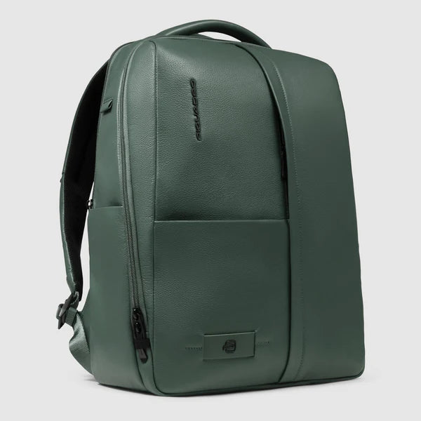 Zaino uomo porta pc 15,6" Verde - Qshops (Piquadro)