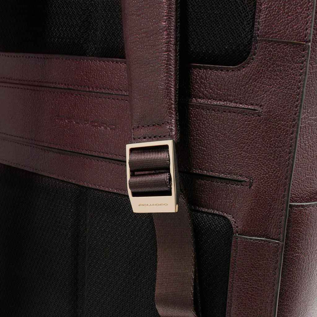 Zaino donna porta pc 14" Bordeaux - Qshops (Piquadro)