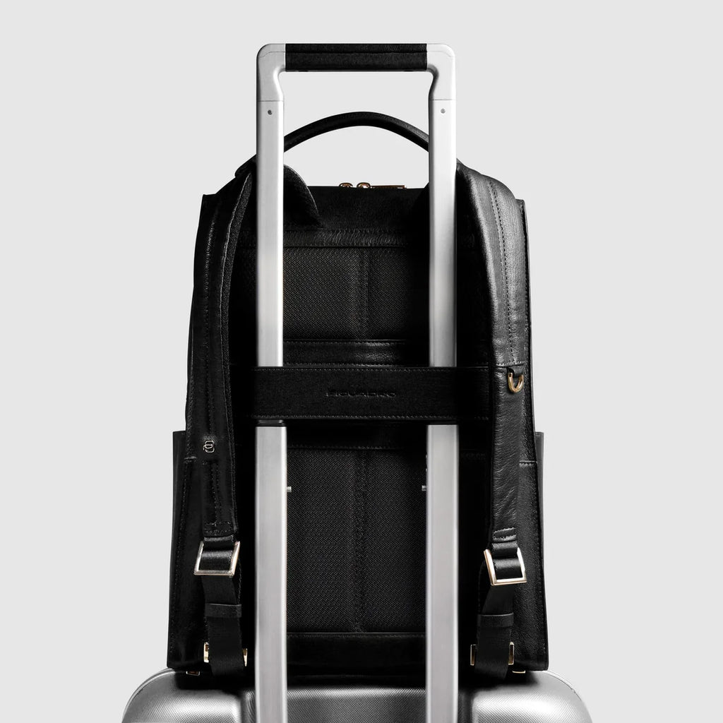 Zaino donna porta pc 14" Nero - Qshops (Piquadro)