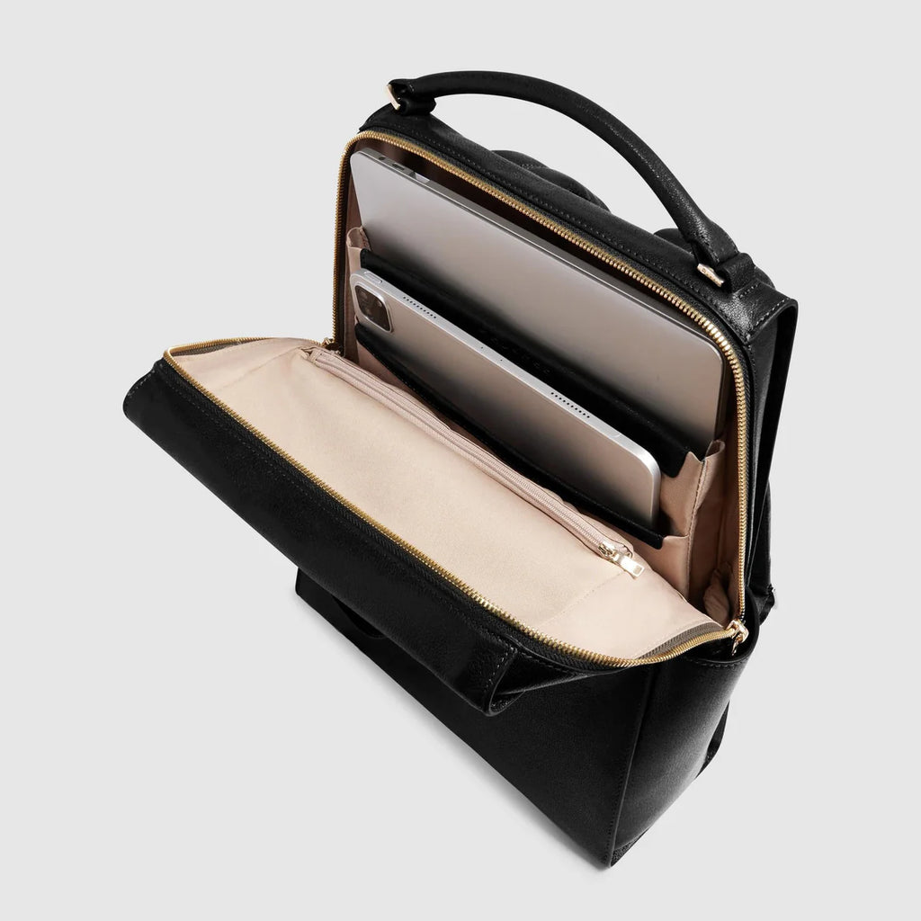 Zaino donna porta pc 14" Nero - Qshops (Piquadro)