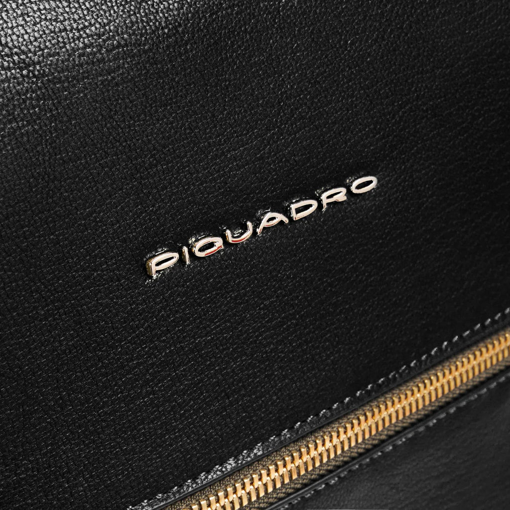 Zaino donna porta pc 14" Nero - Qshops (Piquadro)