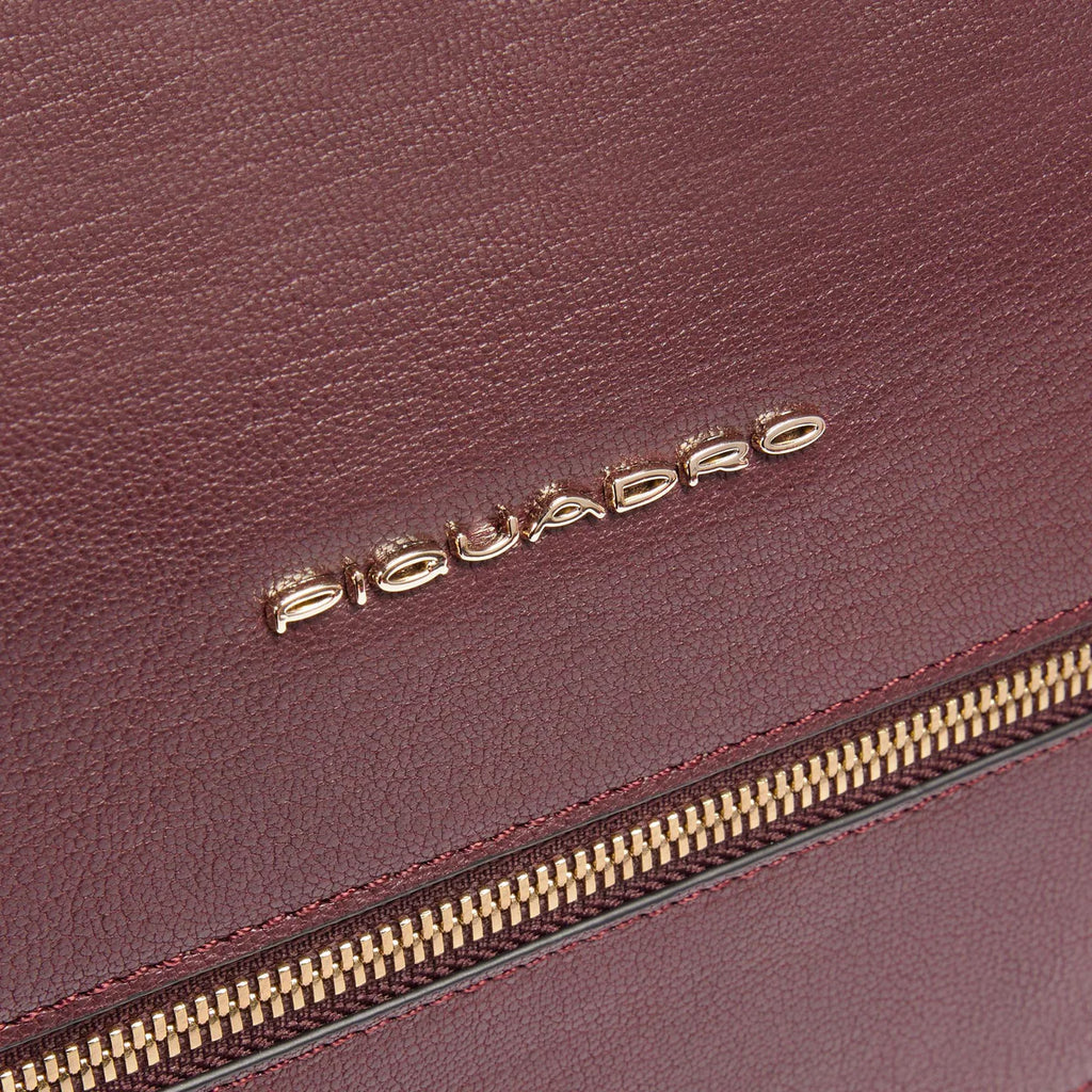Borsa da ufficio donna porta pc 14" Bordeaux - Qshops (Piquadro)